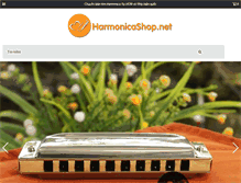 Tablet Screenshot of harmonicashop.net